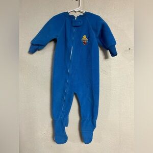 Paddington VTG Blue Kids One Piece with Embroidered Detail